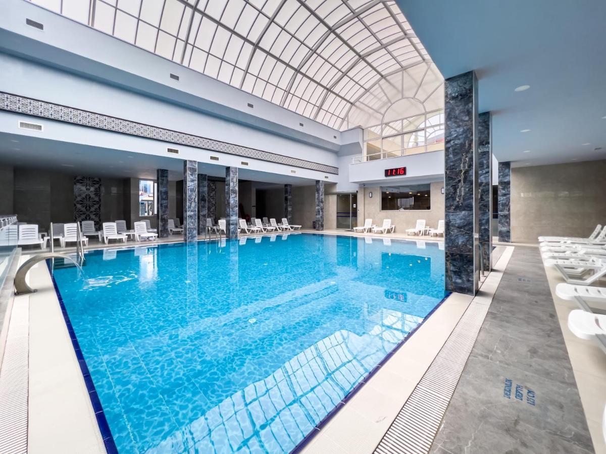 Spa Hotel Colossae Thermal Karahayit  Екстер'єр фото Indoor pool